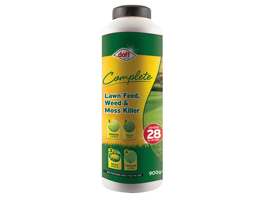 Complete Lawn Feed, Weed & Moss Killer 1kg, DOFF