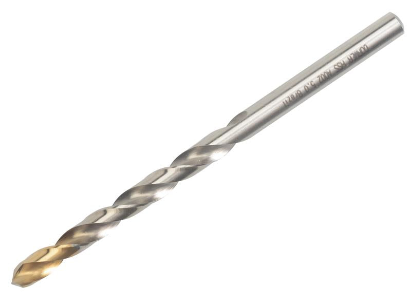 A002 HSS-TiN Coated Jobber Drill 5.00mm OL:86mm WL:52mm, Dormer