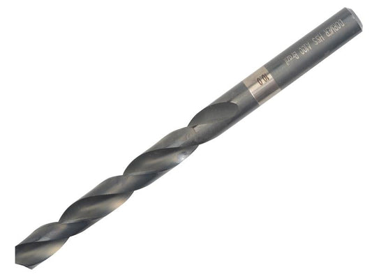 A100 HSS Jobber Drill Bit 10.00mm OL:133mm WL:87mm, Dormer