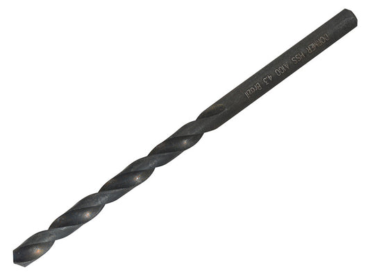 A100 HSS Jobber Drill Bit 4.30mm OL:80mm WL:47mm, Dormer