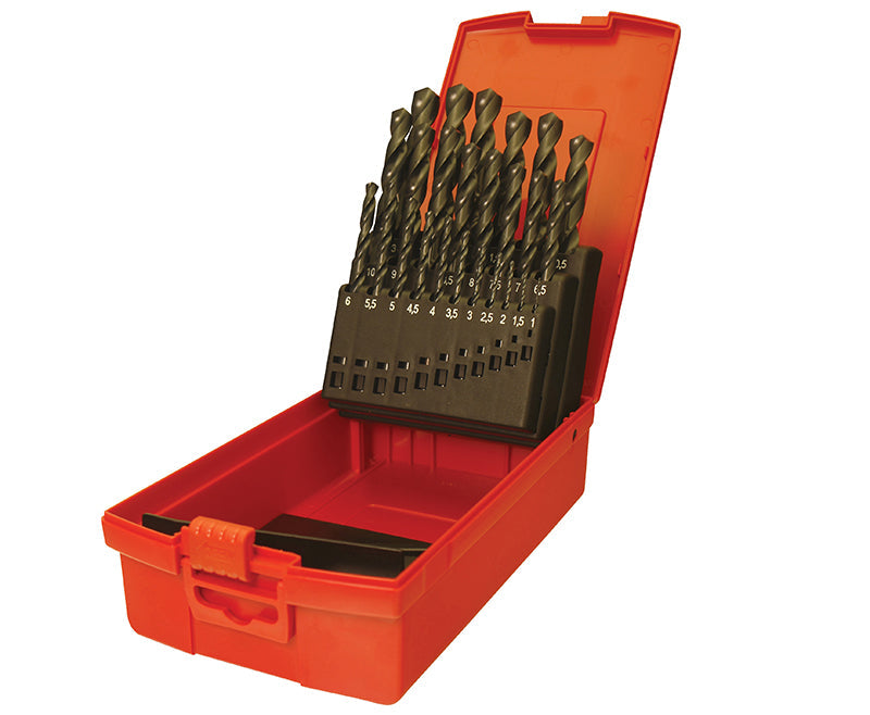 A190 No.12 Number HSS Drills Set of 60, Dormer