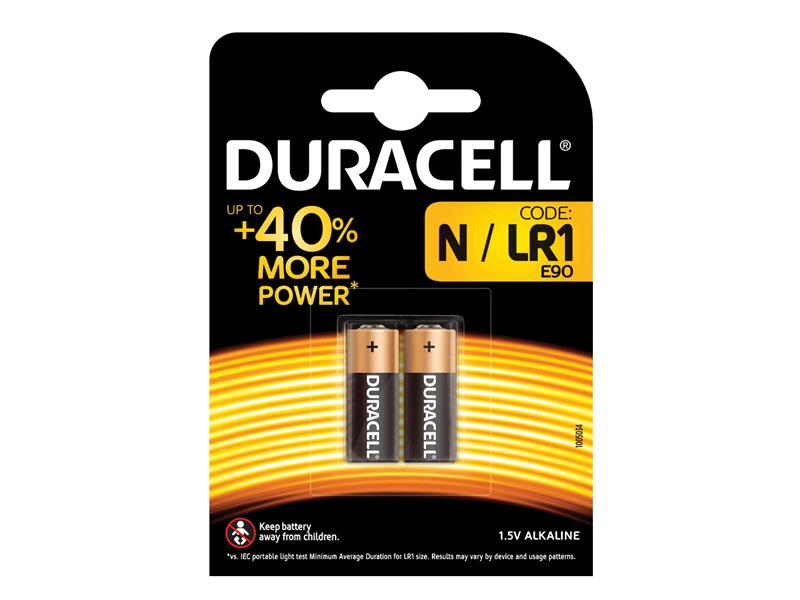 LR1 Electronic Battery (Pack 2), Duracell