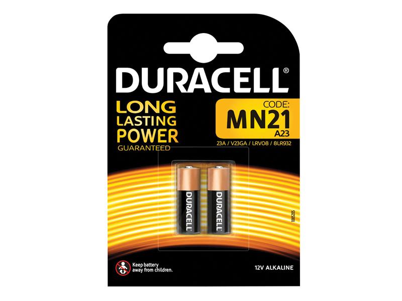 MN21 A23 LRV08 Battery (Pack 2), Duracell