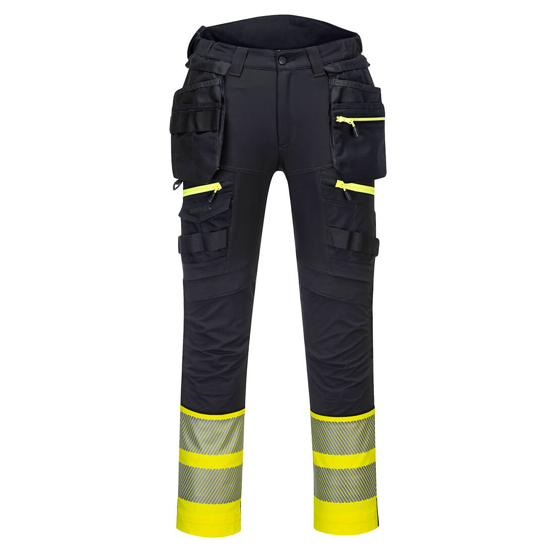 DX4 Hi-Vis Detachable Holster Pocket Class 1 Trousers, Morgans PW