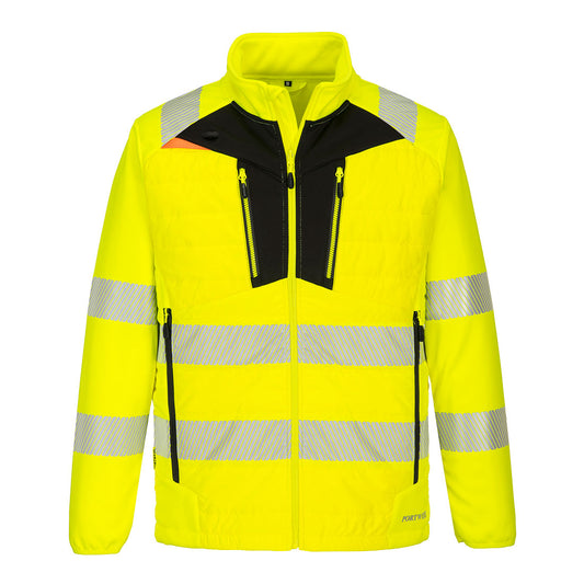 DX4 Hi-Vis Hybrid Baffle Jacket, Morgans PW