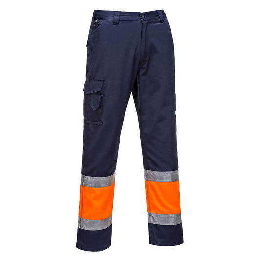 Hi-Vis Contrast Class 1 Service Trousers, Morgans PW