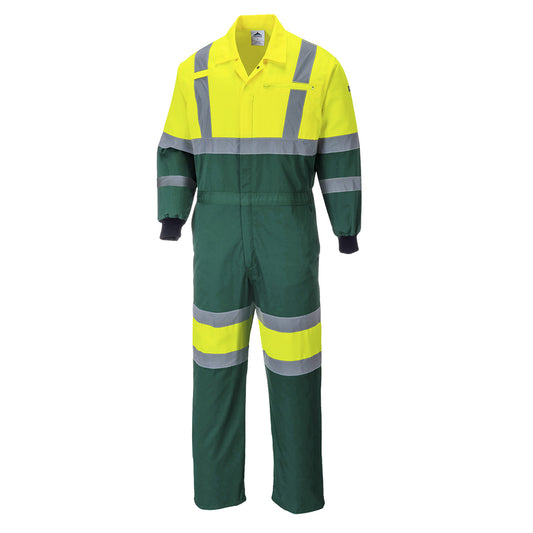 Hi-Vis X Back Contrast Coverall, Morgans PW