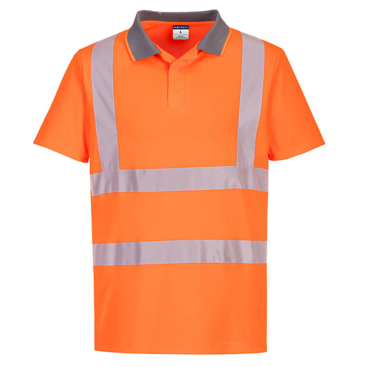 Eco Hi-Vis Polo Shirt S/S (6 Pack), Morgans PW