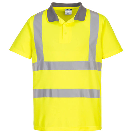 Eco Hi-Vis Polo Shirt S/S (6 Pack), Morgans PW