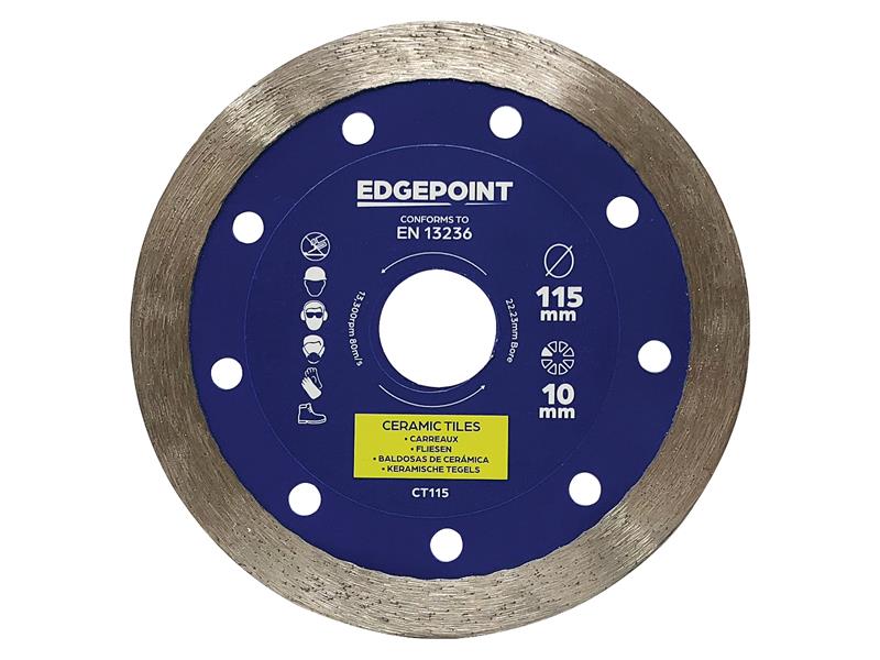 CT115 Tile Cutting Diamond Blade 115mm, EdgePoint