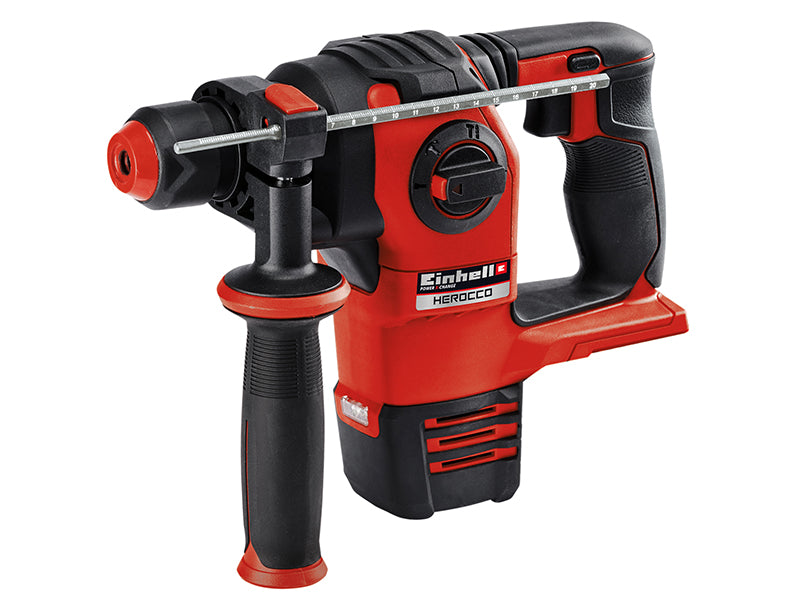 Herocco Brushless SDS Plus Rotary Hammer 18V Bare Unit, Einhell