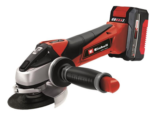 TE-AG 18/115 Li Power X-Change Angle Grinder 18V 1 x 4.0Ah Li-ion, Einhell