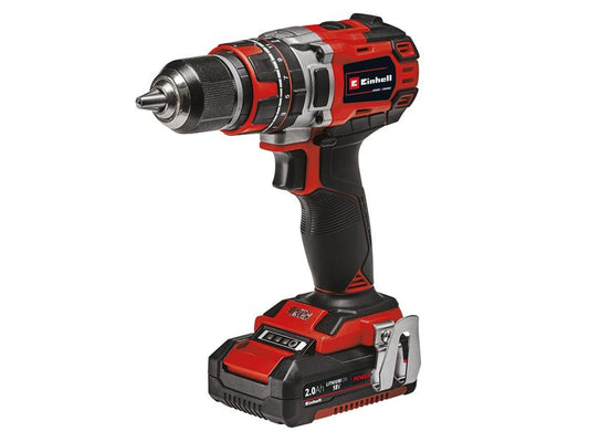 TE-CD 18/50 Li-i BL Power X-Change Combi Drill 18V 2 x 2.0Ah Li-ion, Einhell