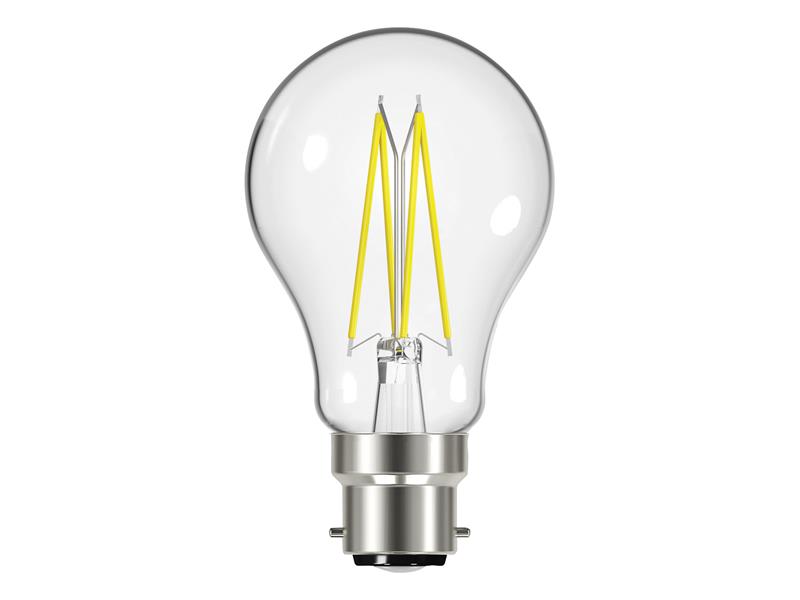 LED BC (B22) GLS Filament Non-Dimmable Bulb, Warm White 806 lm 6.7W, Energizer®