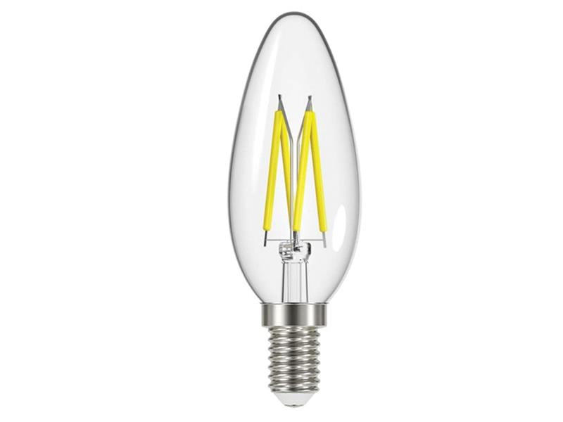 LED SES (E14) Candle Filament Non-Dimmable Bulb, Warm White 250 lm 2.3W, Energizer®