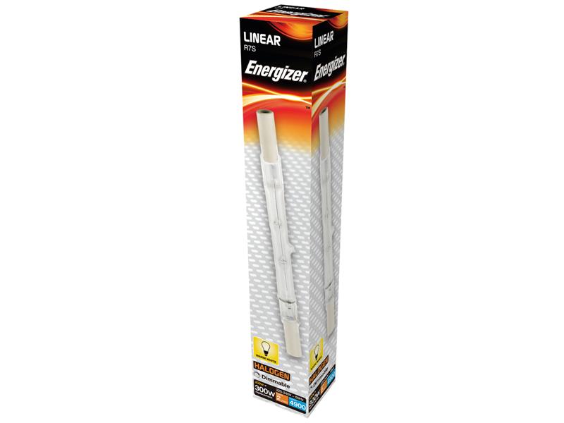 Halogen R7S 118mm Eco Linear Dimmable Bulb, 4900 lm 230W, Energizer®