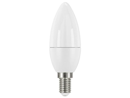 LED SES (E14) Opal Candle Non-Dimmable Bulb, Warm White 250 lm 3.3W, Energizer®