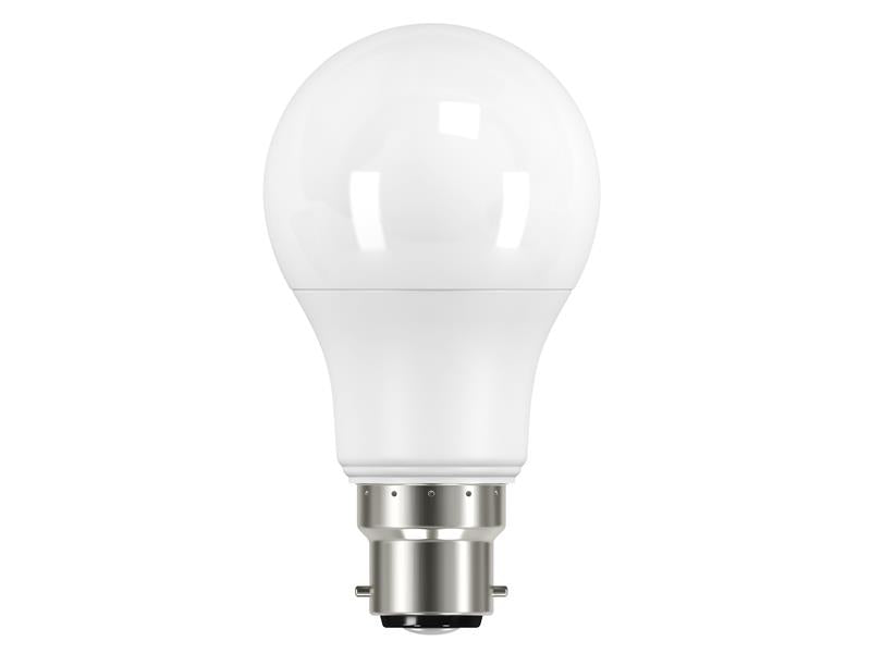 LED BC (B22) Opal GLS Non-Dimmable Bulb, Warm White 470 lm 5.5W, Energizer®