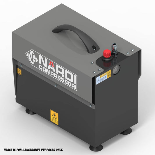 NARDI ESPRIT 0.75HP 60/2 5ltr Silenced Compressor, Sip Industrial