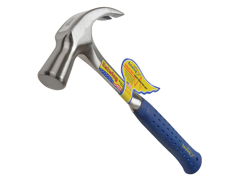 E3/28C Curved Claw Hammer - Vinyl Grip 680g (24oz), Estwing