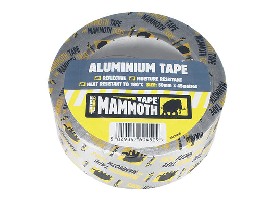 Aluminium Tape 50mm x 45m, Everbuild