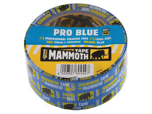 Pro Blue Masking Tape 25mm x 33m, Everbuild