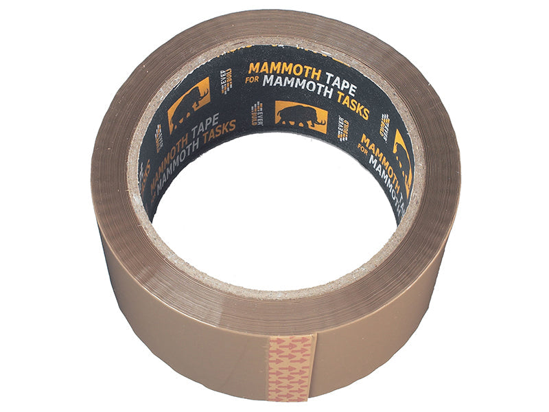 Retail/Labelled Packaging Tape 48mm x 50m Brown, Everbuild