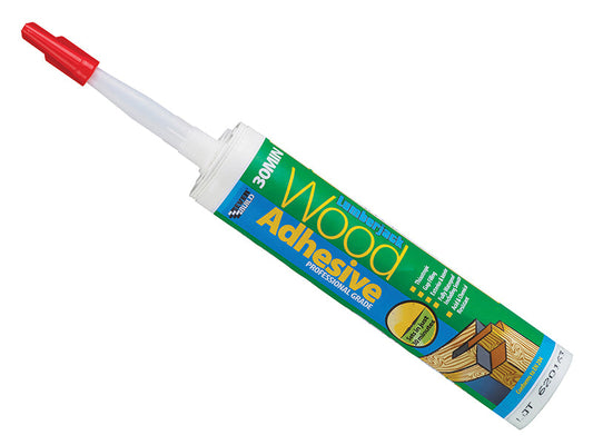 Lumberjack 30min Polyurethane Wood Adhesive Gel 310ml, Everbuild