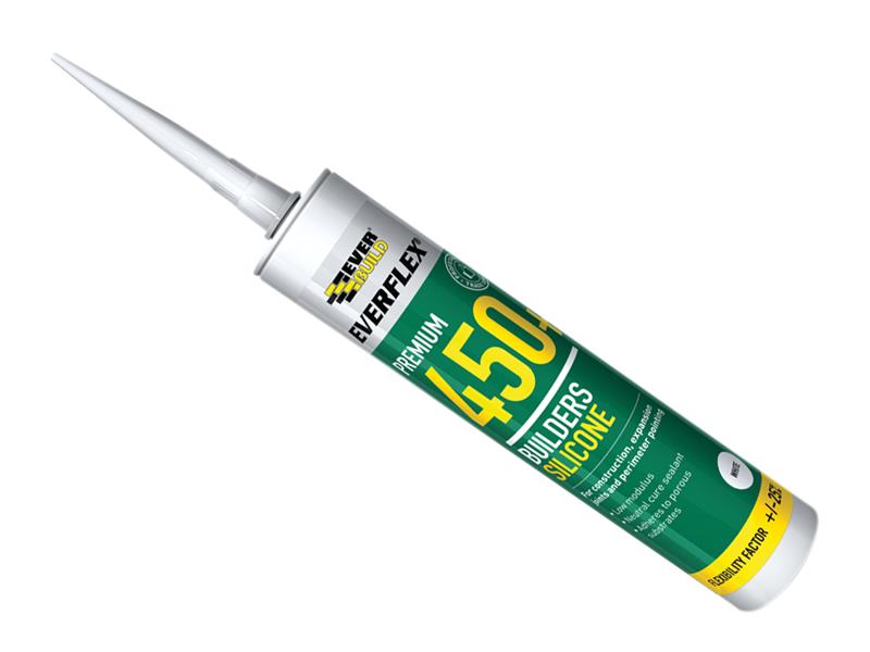 Everflex® 450 Builders Silicone Sealant Oak 300ml, Everbuild