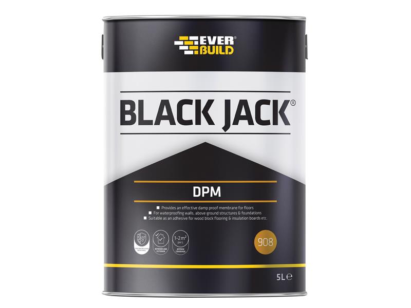 Black Jack® 908 D.P.M. 5 litre, Everbuild