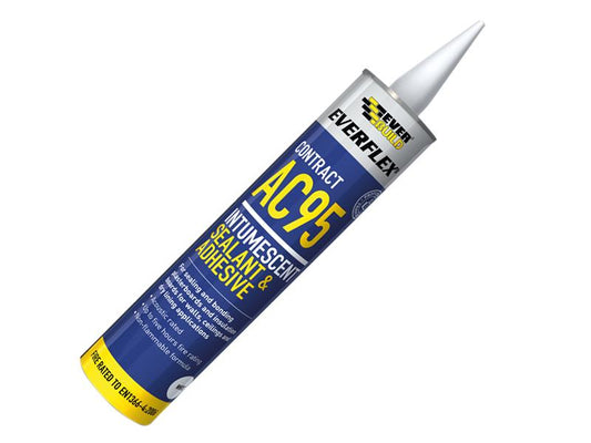 AC95 Intumescent Acoustic Sealant 900ml, Everbuild