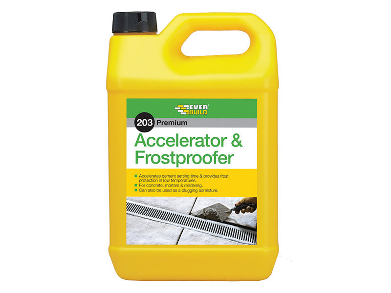 203 Accelerator & Frostproofer 5 litre, Everbuild