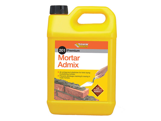 201 Mortar Admix 5 litre, Everbuild