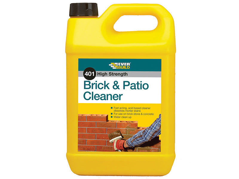 401 Brick & Patio Cleaner 5 litre, Everbuild