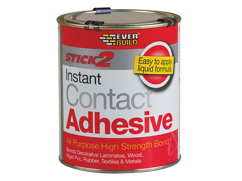 STICK2® All-Purpose Contact Adhesive 750ml, Everbuild