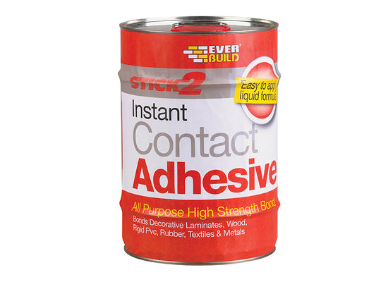 STICK2® All-Purpose Contact Adhesive 5 Litre, Everbuild