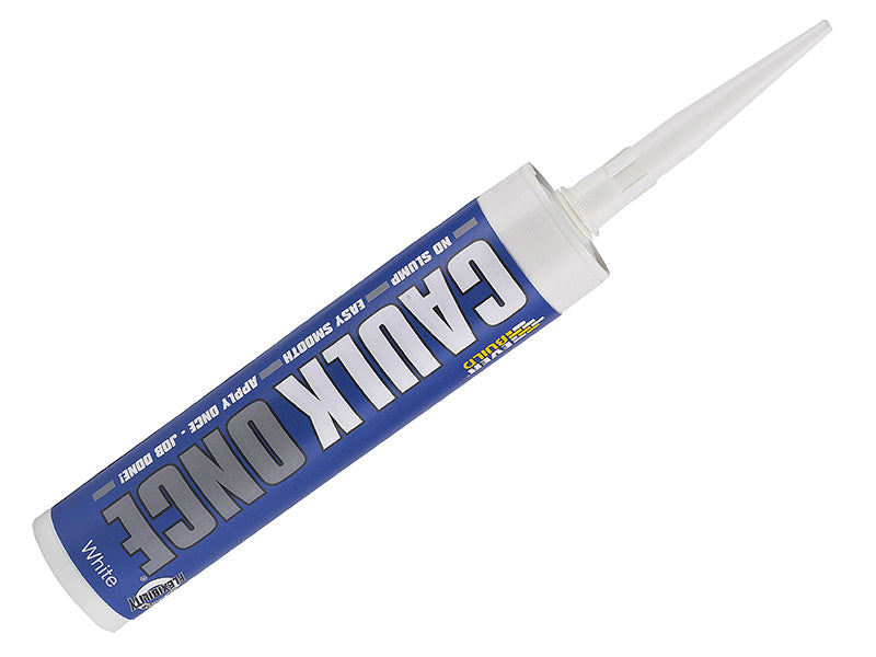 Caulk Once White 295ml, Everbuild