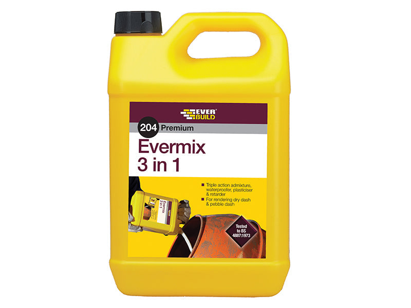 204 Evermix 3-in-1 5 litre, Everbuild