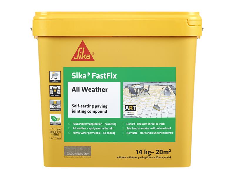 Sika® FastFix All Weather Deep Grey 14kg, Everbuild