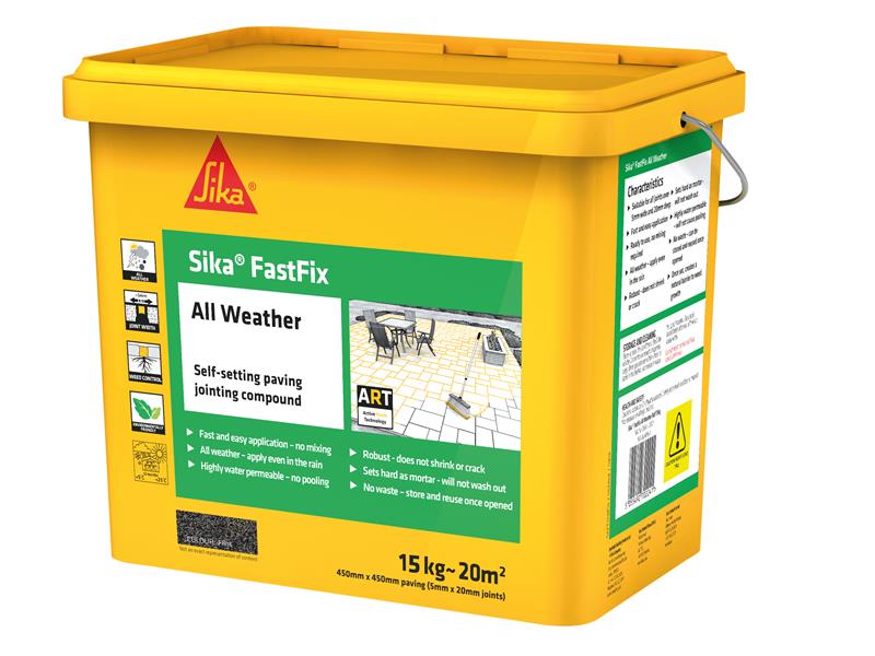 Sika® FastFix All Weather Flint 15kg, Everbuild