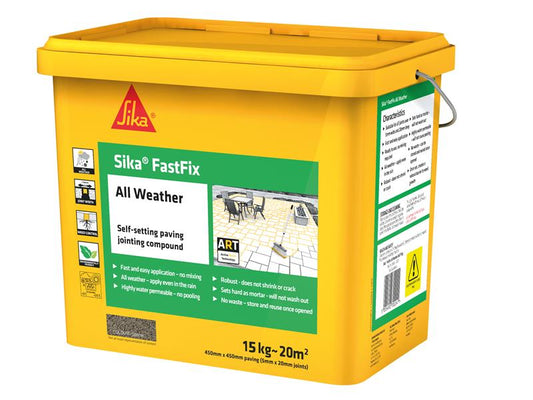 Sika® FastFix All Weather Stone 15kg, Everbuild