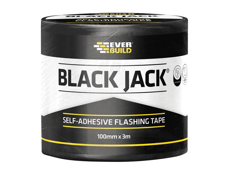 Black Jack® Flashing Tape, DIY 100mm x 3m, Everbuild