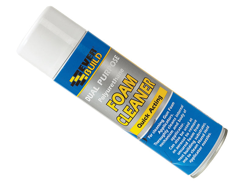 Dual Purpose Foam Cleaner 500ml, Everbuild