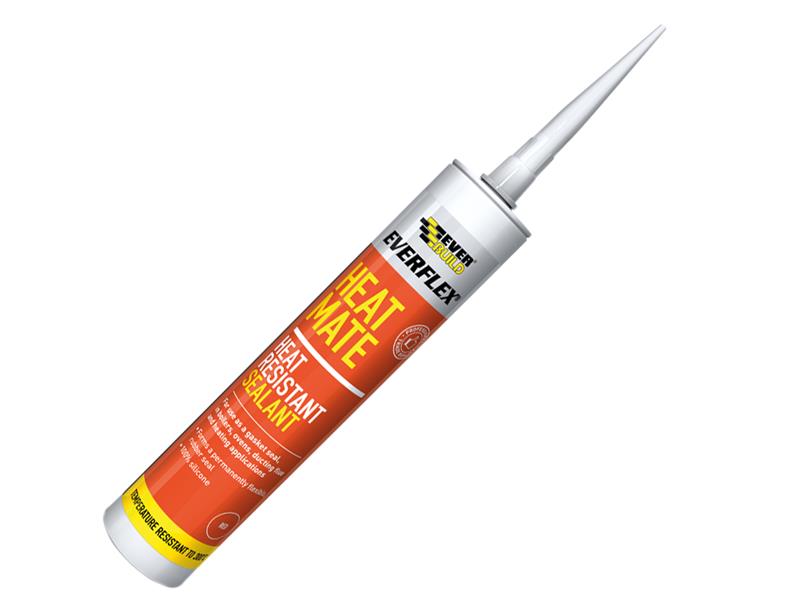 Heat Mate Sealant Red 295ml, Everbuild