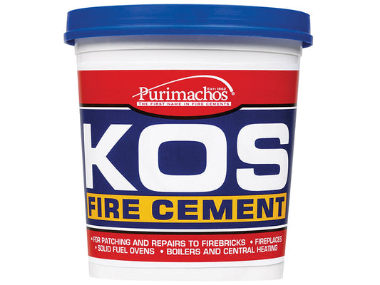 KOS Fire Cement Black 500g, Everbuild