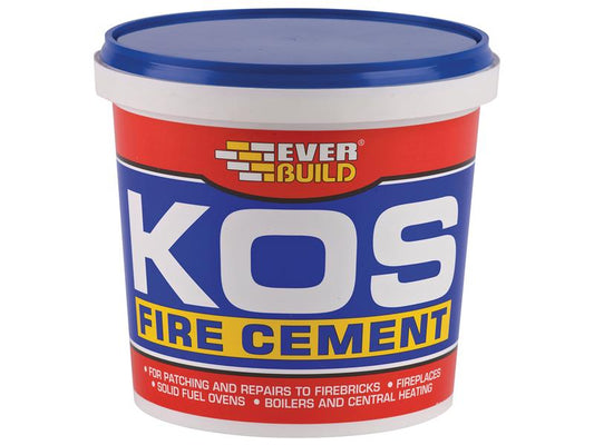 KOS Fire Cement Buff 1kg, Everbuild