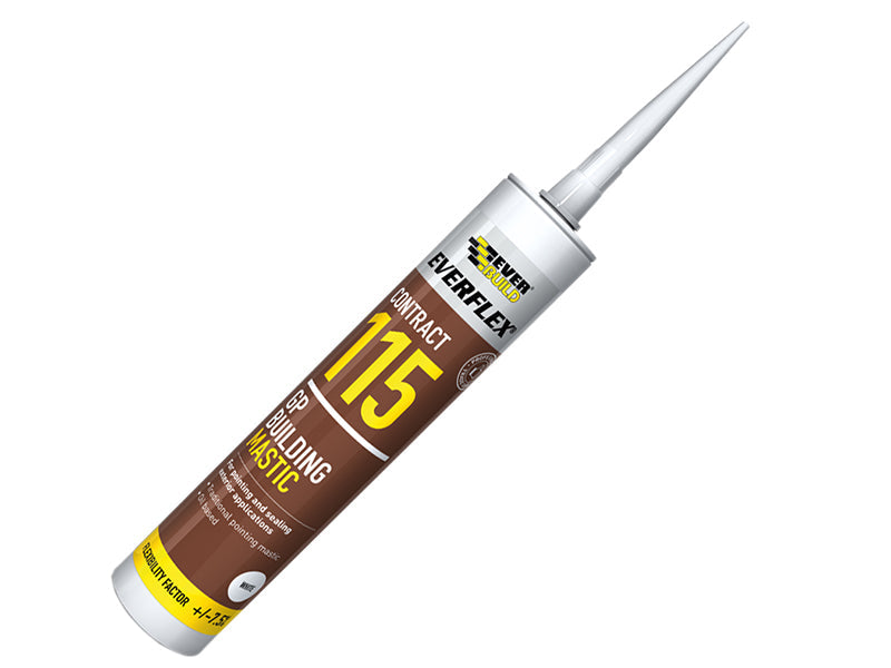 Everflex® 115 General Purpose Building Mastic Brown 285ml, Everbuild