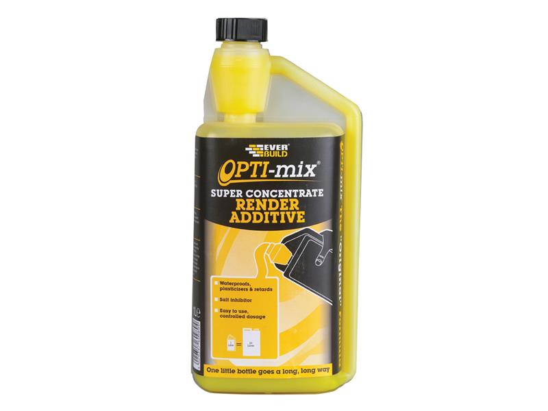 Opti-Mix 3-in-1 Render Additive 1 Litre, Everbuild