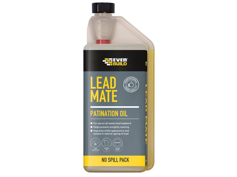 Lead Mate Patination Oil 1 litre, Everbuild