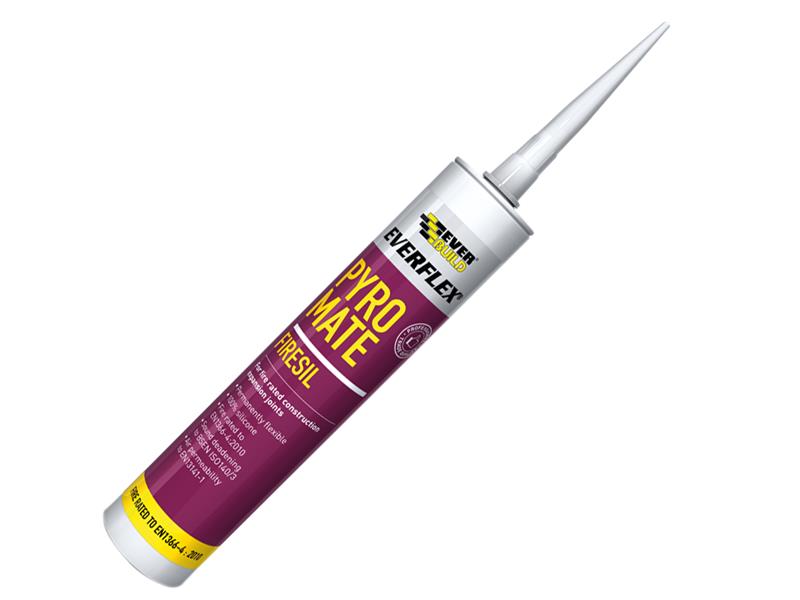 Pyro Mate Firesil White 295ml, Everbuild